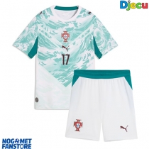 Portugal Rafael Leao #17 Gostujuci Dres za djecu SP 2026 Kratak Rukav (+ Kratke hlače)